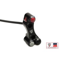 CNC Racing PRAMAC RACING LIMITED EDITION Right Hand Side Billet Switch for use with OE & Brembo RCS Brake Master Cylinders for Ducati Panigale V4 / S / Speciale (18-24) CNC Racing PRAMAC RACING LIMITED EDITION Right Hand Side Billet Switch for use with OE & Brembo RCS Brake Master Cylinders for Ducati Panigale V4 / S / Speciale (18-24)
